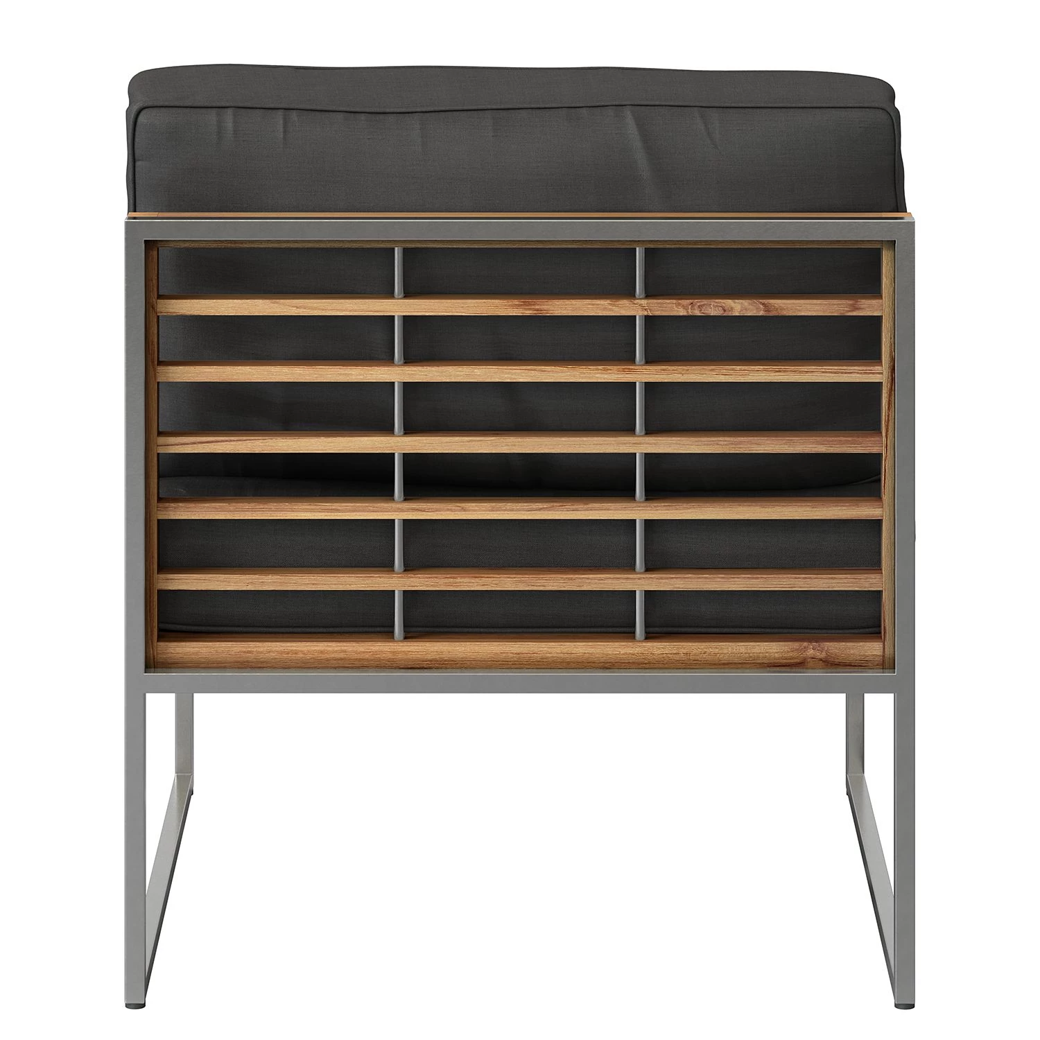 Studio Copenhagen Fauteuil lounge Teakline Exklusiv - Tissu / Teck massif 8 Studio Copenhagen Fauteuil lounge Teakline Exklusiv - Tissu / Teck massif – Image 6