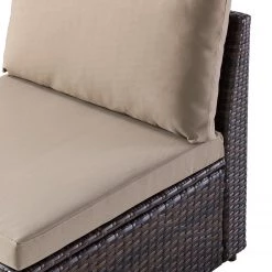 Jardi Fauteuil extérieur Paradise Lounge - Polyrotin / Nylon - Marron / Beige -Poêles Soldes 1000134351 190903 06111200006 DETAILS P000000001000134351