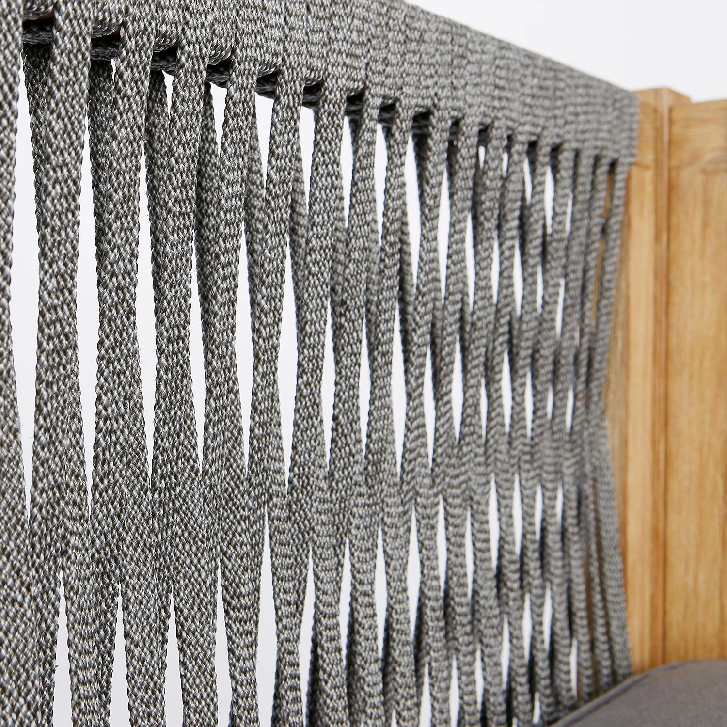 Best Freizeitmöbel Canapé de jardin Madagaskar - Eucalyptus massif / Tissu - Gris / Marron - Accoudoir monté à droite (vu de face) 5 Best Freizeitmöbel Canapé de jardin Madagaskar - Eucalyptus massif / Tissu - Gris / Marron - Accoudoir monté à droite (vu de face) – Image 4