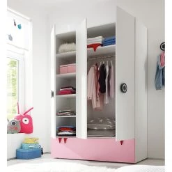 Now! by hülsta Armoire hülsta now minimo IV - Blanc / Rose -Poêles Soldes 1000164748 190312 16141000150 MOOD GALLERYIMAGES P000000001000164748 mood