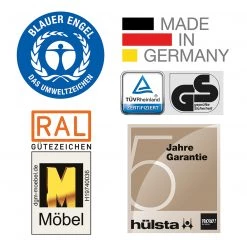 Now! by hülsta Armoire hülsta now minimo IV - Blanc / Rose -Poêles Soldes 1000164748 200803 07532500141 DETAILS P000000001000164748