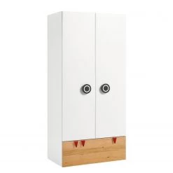 Now! by hülsta Armoire hülsta now minimo III - Blanc / Marron clair