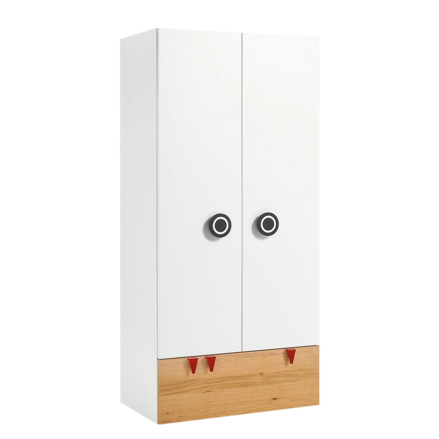 Now! by hülsta Armoire hülsta now minimo III - Blanc / Marron clair 3 Now! by hülsta Armoire hülsta now minimo III - Blanc / Marron clair
