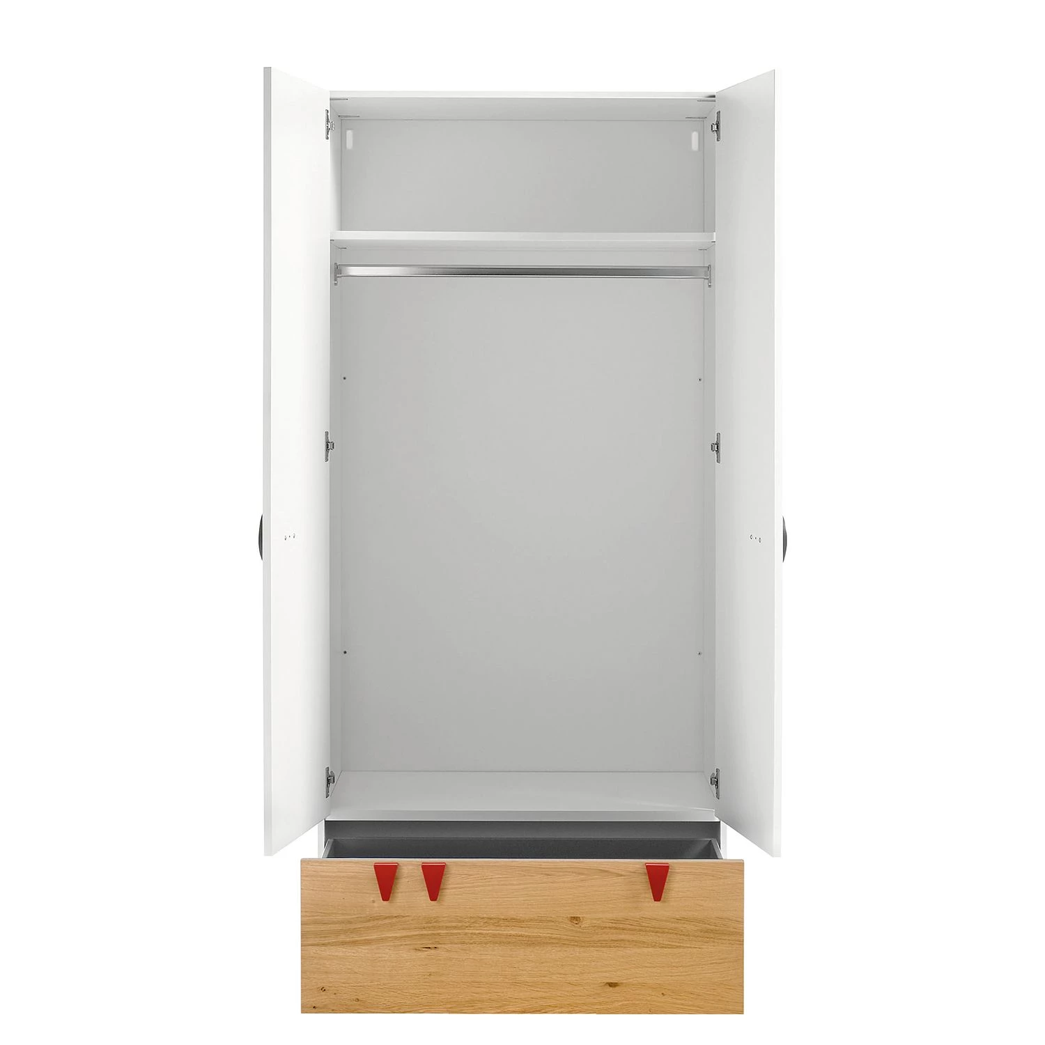 Now! by hülsta Armoire hülsta now minimo III - Blanc / Marron clair 5 Now! by hülsta Armoire hülsta now minimo III - Blanc / Marron clair – Image 3