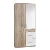 Wimex Armoire Joker I - Imitation chêne de San Remo / Blanc -Poêles Soldes 1000186182 191011 15023300122 IMAGE P000000001000186182