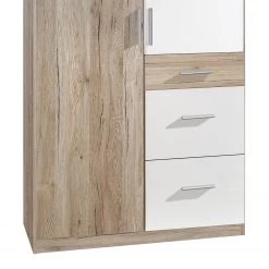 Wimex Armoire Joker I - Imitation chêne de San Remo / Blanc -Poêles Soldes 1000186182 191011 15023300125 DETAILS P000000001000186182