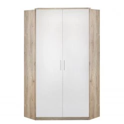 Wimex Armoire d’angle Joker - Imitation chêne de San Remo / Blanc