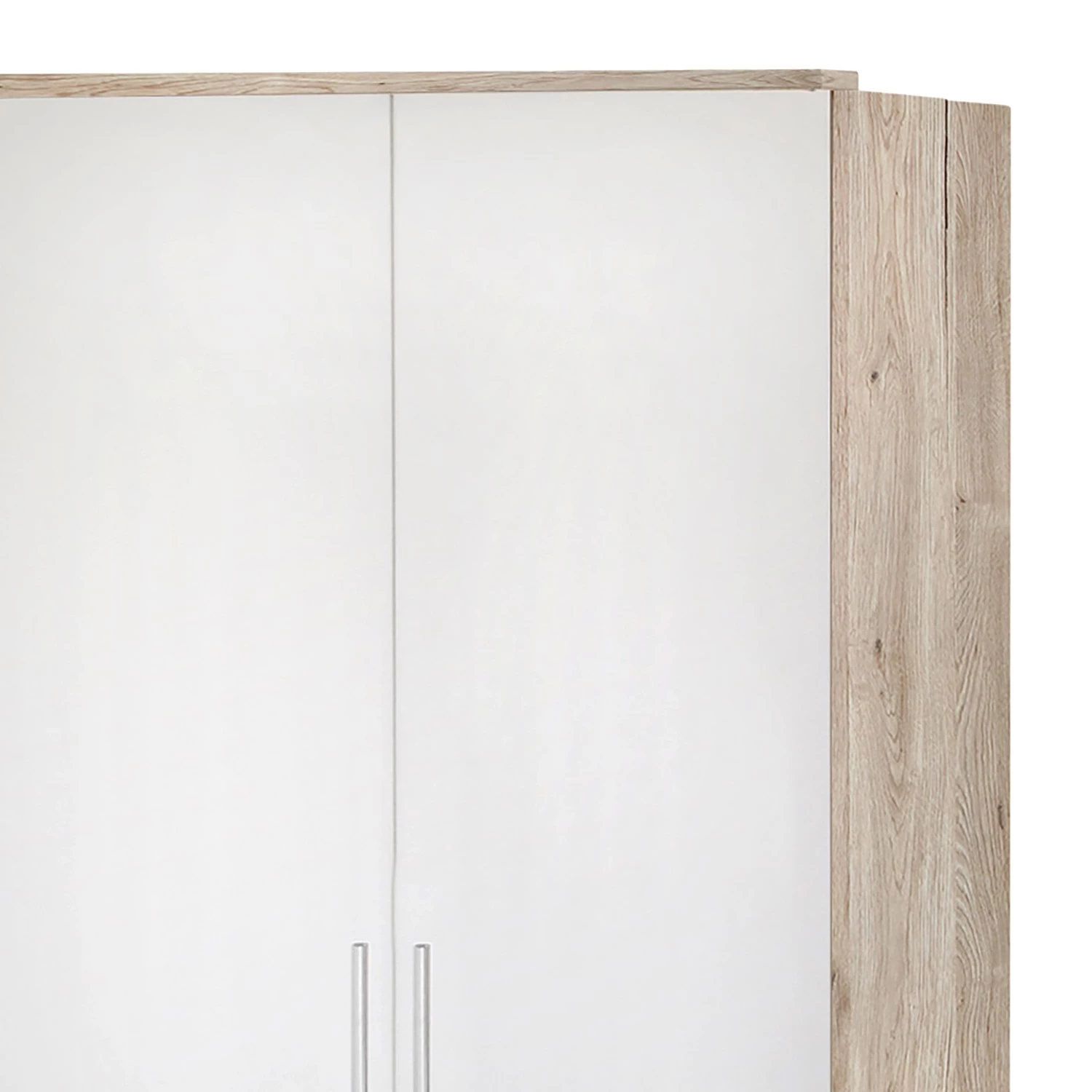 Wimex Armoire d’angle Joker - Imitation chêne de San Remo / Blanc 5 Wimex Armoire d’angle Joker - Imitation chêne de San Remo / Blanc – Image 3