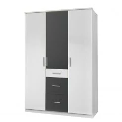 Wimex Armoire Joker II - Blanc / Graphite