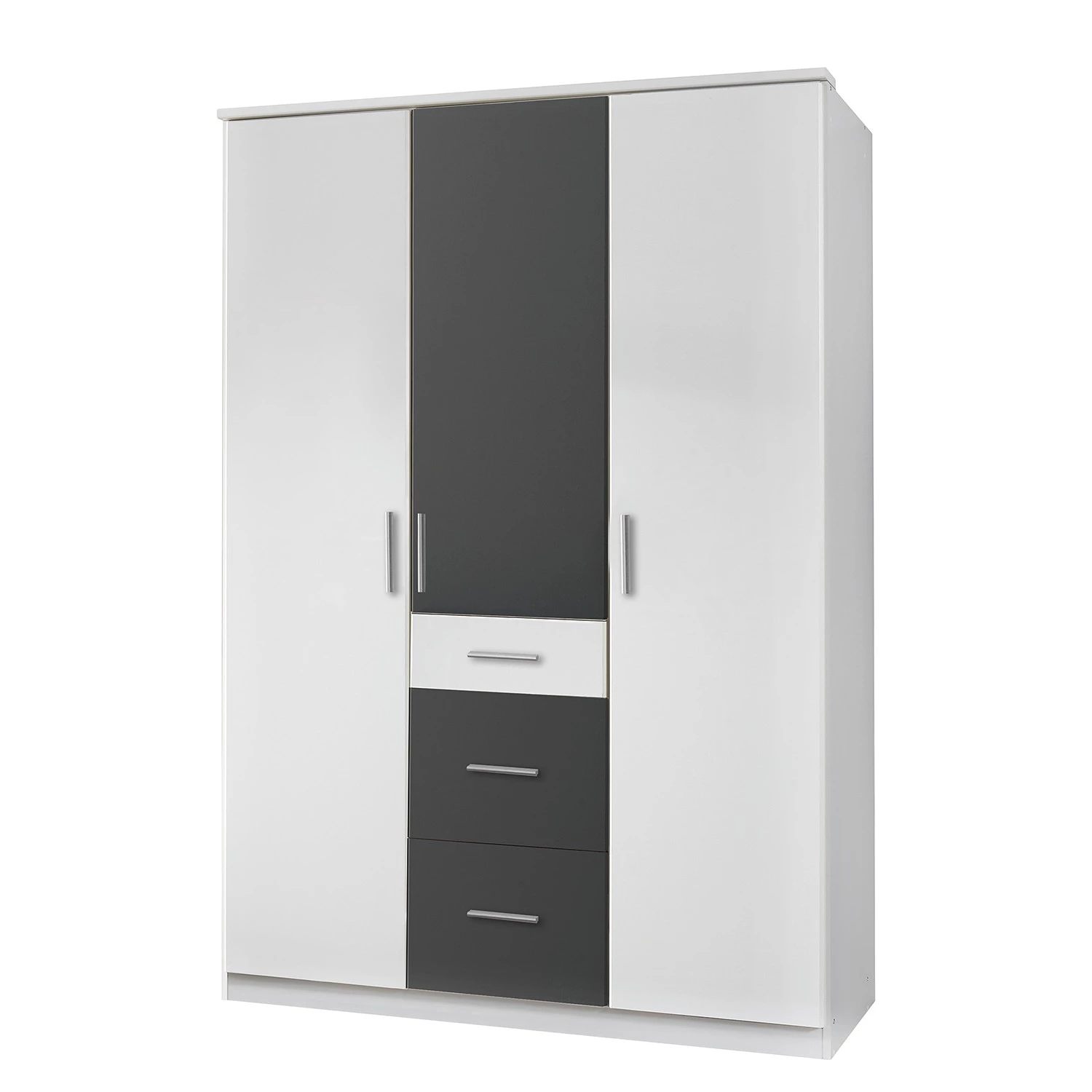 Wimex Armoire Joker II - Blanc / Graphite 3 Wimex Armoire Joker II - Blanc / Graphite