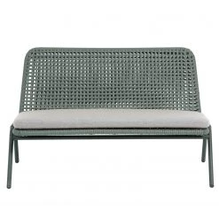 Julià Grup Banc de jardin Wivina - Acier / Polyester - Vert / Gris -Poêles Soldes 1000216697 200703 16585700057 DETAILS P000000001000216697