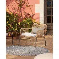 Julià Grup Chaise de jardin Samantha - Acier / Polyester - Beige / Gris 15 Julià Grup Chaise de jardin Samantha - Acier / Polyester - Beige / Gris -Poêles Soldes 1000216719 200703 16591200247 MOOD DETAILS P000000001000216719 mood