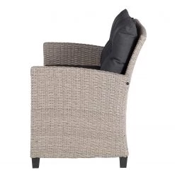 Canapé de jardin Laurel - Polypropylène / Polyester - Gris / Beige -Poêles Soldes 1000219428 210319 10545500015 DETAILS P000000001000219428