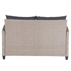 Canapé de jardin Laurel - Polypropylène / Polyester - Gris / Beige -Poêles Soldes 1000219428 210319 10545500016 DETAILS P000000001000219428