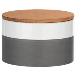 WENKO Boîtes Malta (2 éléments) - Céramique / Bambou - Multicolore -Poêles Soldes 1000237980 210104 10030700355 DETAILS P000000001000237980