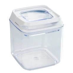 WENKO Boîtes Turin (3 éléments) - Matière plastique - Transparent -Poêles Soldes 1000237990 210104 10030900389 DETAILS P000000001000237990