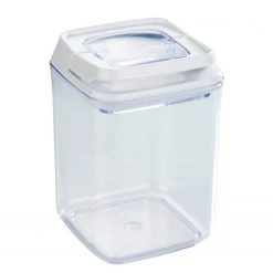 WENKO Boîtes Turin (3 éléments) - Matière plastique - Transparent -Poêles Soldes 1000237990 210104 10030900390 DETAILS P000000001000237990