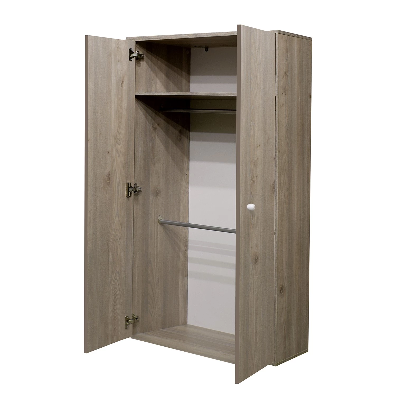 Kids Club Collection Armoire Merida - Marron - Largeur : 80 cm 5 Kids Club Collection Armoire Merida - Marron - Largeur : 80 cm – Image 3