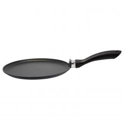 Elo Poêle à crêpes Alucast - Noir - Fonte d’aluminium - Ø 28 cm