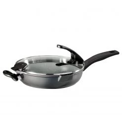 Stoneline Poêle Kelso - Aluminium - Anthracite - Diamètre : 28 cm