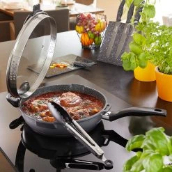 Stoneline Poêle Kelso - Aluminium - Anthracite - Diamètre : 28 cm -Poêles Soldes 1000279532 210804 08533900048 MOOD DETAILS P000000001000279532 mood