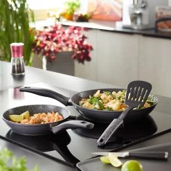 Stoneline Set de poêles Laviron Sempre (3 élém.) - Aluminium - Anthracite 13 Stoneline Set de poêles Laviron Sempre (3 élém.) - Aluminium - Anthracite -Poêles Soldes 1000279551 210804 08534100119 MOOD DETAILS P000000001000279551 mood