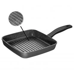 Stoneline Poêle à griller Francesco - Largeur : 26 cm -Poêles Soldes 1000279598 210804 08553900507 DETAILS P000000001000279598
