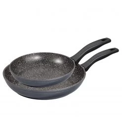 Stoneline Set de poêles Enlighted (2 élém.) - Aluminium - Anthracite