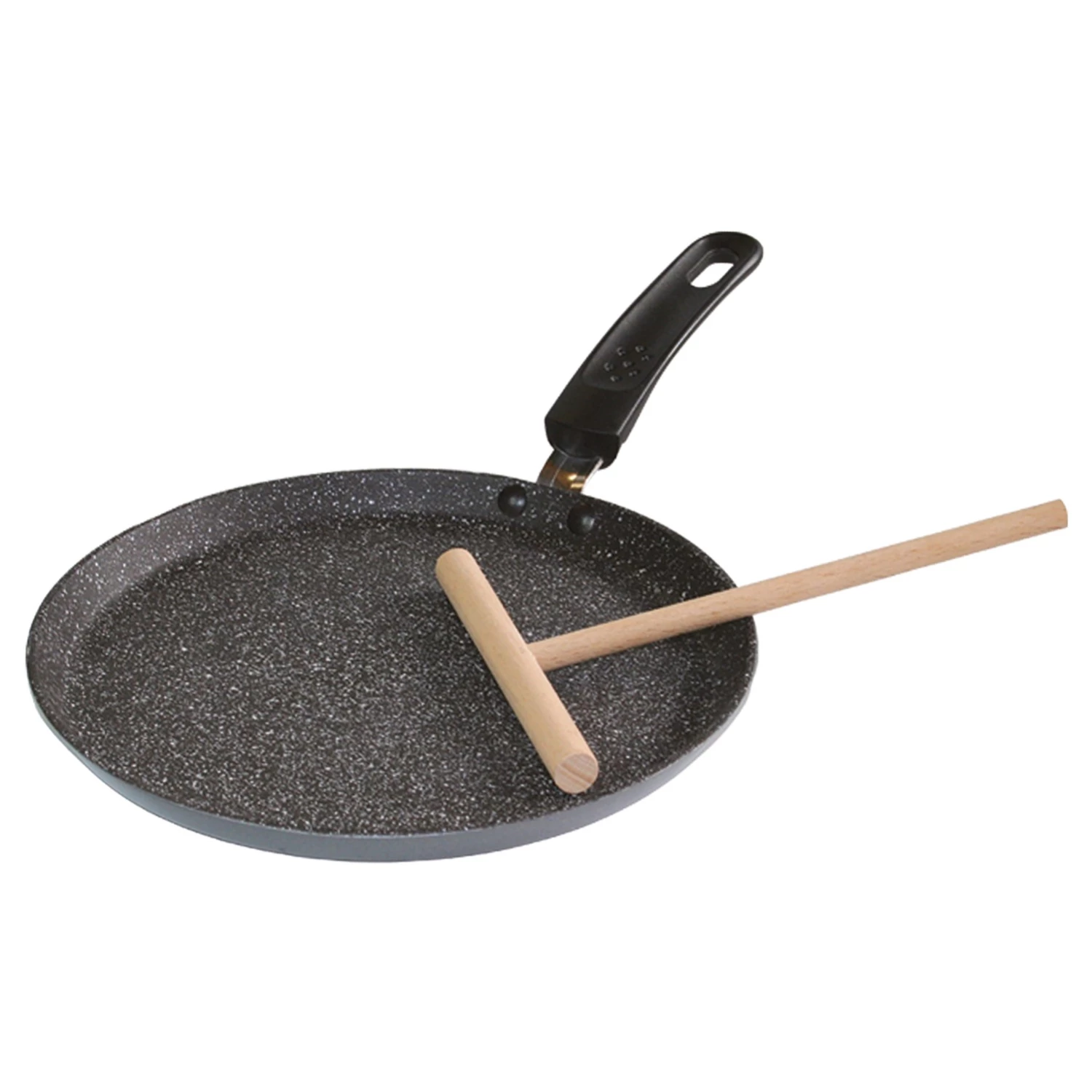 Stoneline Poêle à crêpes Grainland - Aluminium - Anthracite - ø 25 cm 3 Stoneline Poêle à crêpes Grainland - Aluminium - Anthracite - ø 25 cm