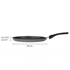 Stoneline Poêle à crêpes Grainland - Aluminium - Anthracite - ø 25 cm 12 Stoneline Poêle à crêpes Grainland - Aluminium - Anthracite - ø 25 cm -Poêles Soldes 1000279629 210804 08542500340 SKETCH DETAILS P000000001000279629 sketch