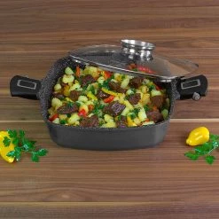 Stoneline Poêle carrée Lucea - Largeur : 24 cm -Poêles Soldes 1000279643 210804 08542300315 MOOD DETAILS P000000001000279643 mood