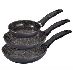Stoneline Set de poêles Edmore (3 éléments) - Aluminium - Anthracite