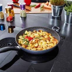 Stoneline Poêle à frire Dallington - Aluminium - Anthracite - ø 32 cm -Poêles Soldes 1000279647 210804 08541400277 MOOD DETAILS P000000001000279647 mood