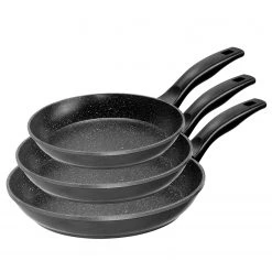 Stoneline Set de poêles Harwell (3 éléments) - Aluminium - Anthracite