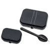 Koziol Lunchbox KLIKK (3 éléments) - Matière plastique - Noir -Poêles Soldes 1000282778 210805 15490500033 IMAGE P000000001000282778