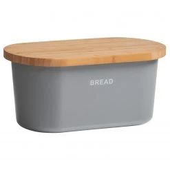 Zeller Huche à pain Algood - Gris