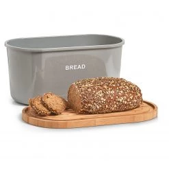 Zeller Huche à pain Algood - Gris 14 Zeller Huche à pain Algood - Gris -Poêles Soldes 1000282889 210813 06100000171 DETAILS P000000001000282889