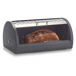 Zeller Huche à pain Ruka - Métal - Anthracite - 39 cm x 28 cm x 19 cm -Poêles Soldes 1000282927 210813 06104400253 DETAILS P000000001000282927