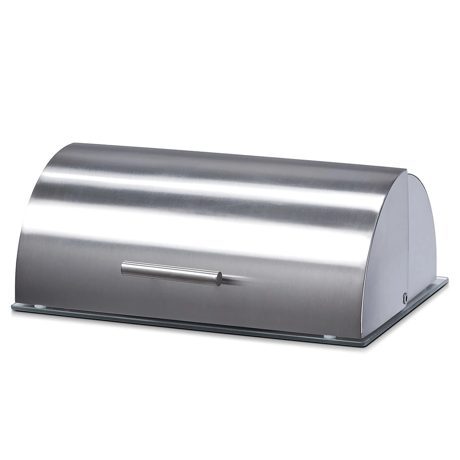 Zeller Huche à pain Wildly - Verre transparent - Argenté - 39 cm x 28 cm x 15,5 cm 3 Zeller Huche à pain Wildly - Verre transparent - Argenté - 39 cm x 28 cm x 15,5 cm