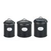 WENKO Boîtes Nero (lot de 3) - Aluminium - Noir 1 WENKO Boîtes Nero (lot de 3) - Aluminium - Noir -Poêles Soldes 1000287210 210827 13304500547 IMAGE P000000001000287210