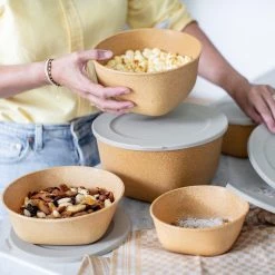 Koziol Boîte hermetique Connect Box Recycle - Polypropylène / Épicéa - Marron -Poêles Soldes 1000311406 211126 10373500307 MOOD DETAILS P000000001000311406 mood