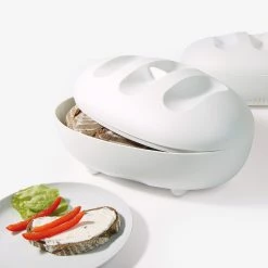 Koziol Boîte à pain Manna I - 100 % polypropylène - Blanc -Poêles Soldes 1000311425 211126 10373600355 MOOD DETAILS P000000001000311425 mood