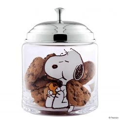 Butlers Boîte à biscuits PEANUTS - Verre / Acier inoxydable - Transparent / Argenté 7 Butlers Boîte à biscuits PEANUTS - Verre / Acier inoxydable - Transparent / Argenté -Poêles Soldes 1000338623 220721 030 DETAILS P000000001000338623