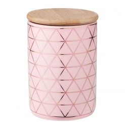 Butlers Boîte Zigzag QUEEN IT - Dolomite / Bambou / Silicone - Rosé / Or rose