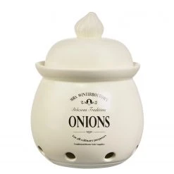 Butlers Pot à oignons MRS WINTERBOTTOM’S II - Céramique - Crème -Poêles Soldes 1000338645 220721 030 DETAILS P000000001000338645