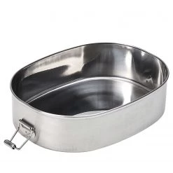 Butlers Lunchbox TIN MAN - Acier inoxydable - Argenté -Poêles Soldes 1000338646 220721 040 DETAILS P000000001000338646