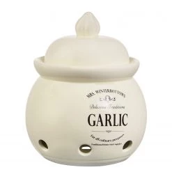 Butlers Pot à ail MRS WINTERBOTTOM’S II - Céramique - Crème
