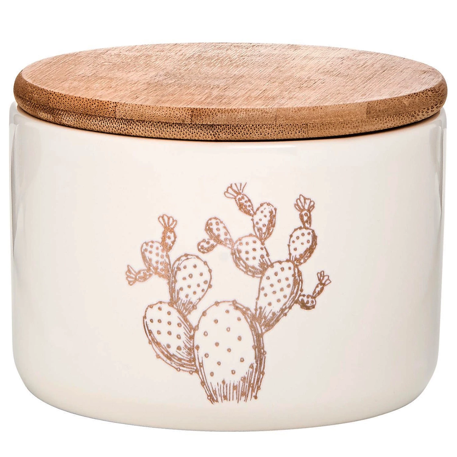 Butlers Boîte Cactus QUEEN IT - Dolomite / Bambou / Silicone - Blanc 3 Butlers Boîte Cactus QUEEN IT - Dolomite / Bambou / Silicone - Blanc