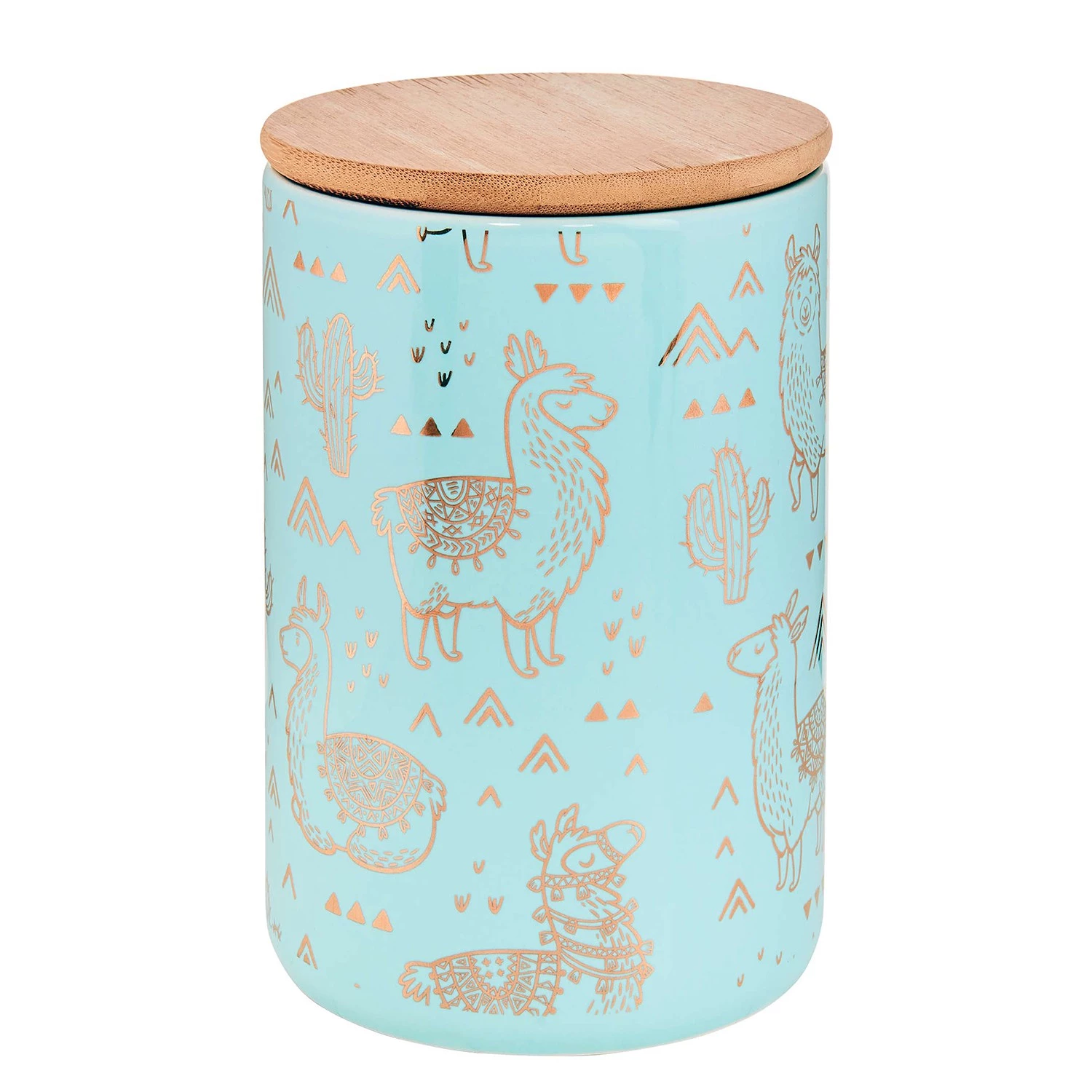 Butlers Boîte Lama QUEEN IT - Dolomite / Bambou / Silicone - Menthe / Doré 3 Butlers Boîte Lama QUEEN IT - Dolomite / Bambou / Silicone - Menthe / Doré