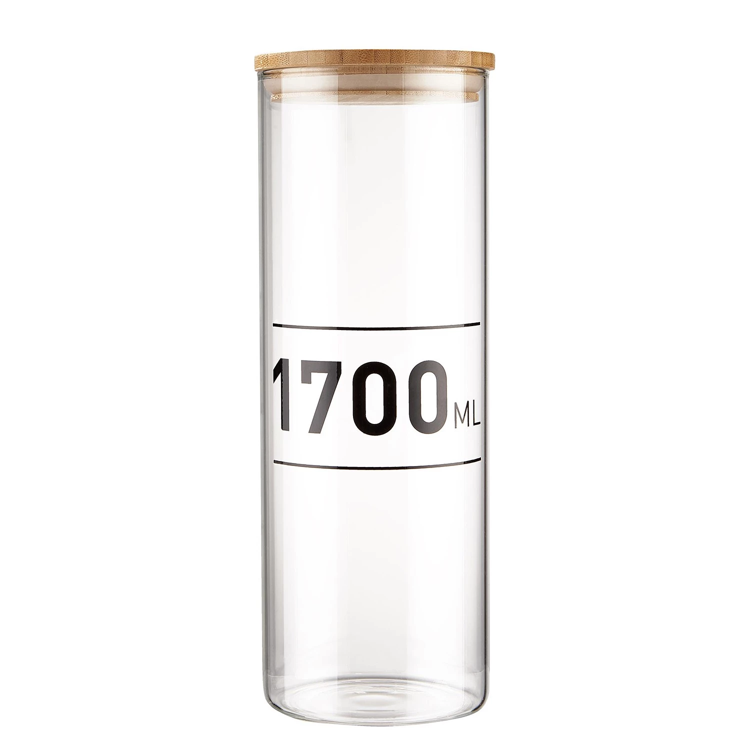 Butlers Pots WOODLOCK II - Verre borosilicate / Bambou - Transparent 3 Butlers Pots WOODLOCK II - Verre borosilicate / Bambou - Transparent